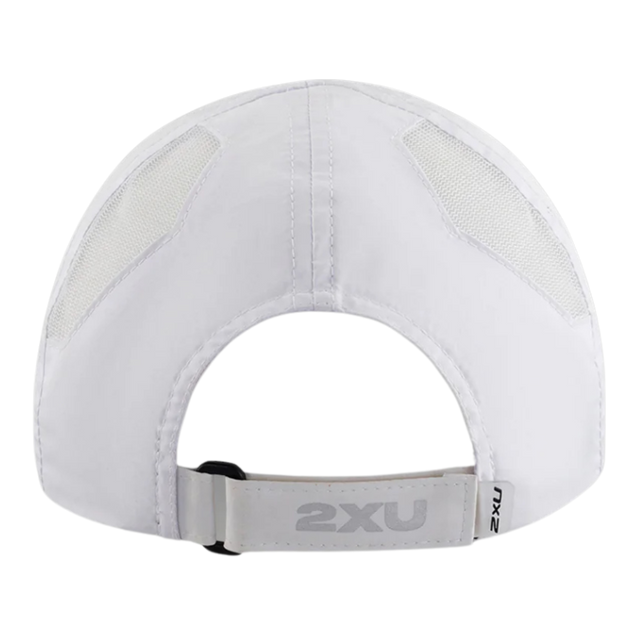 2XU - Run Cap - White/White (Back)