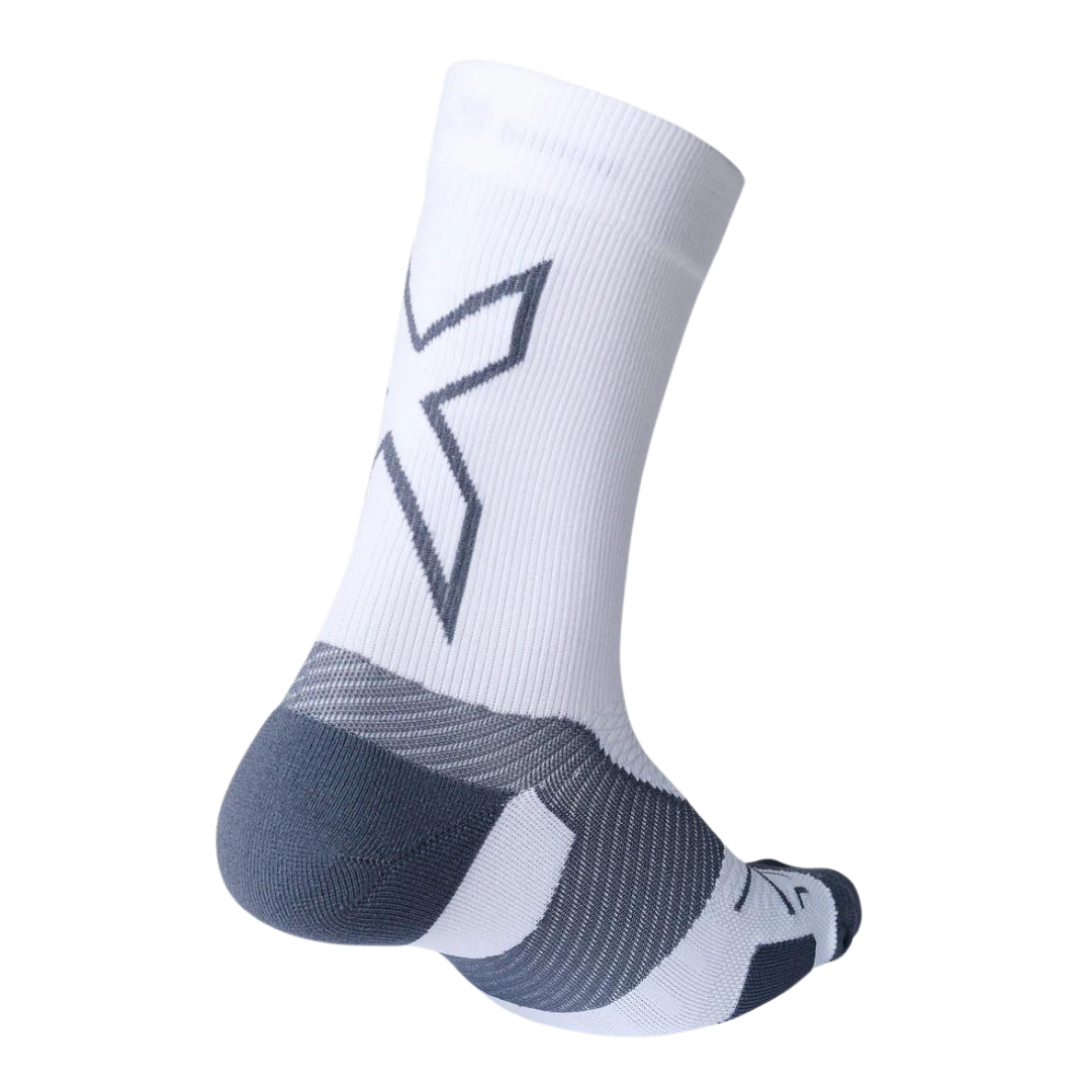 2XU Vectr Merino Light Cushion Crew – Calze Uomo In Lana Merino Con Supporto Anatomico E Traspirabilità