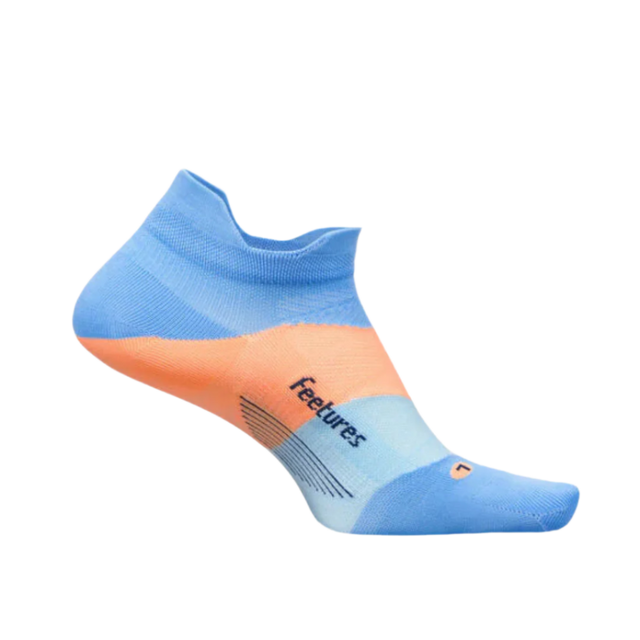 Feetures - Elite Ultra Light Cushion No-Show Tab - Blue Burst