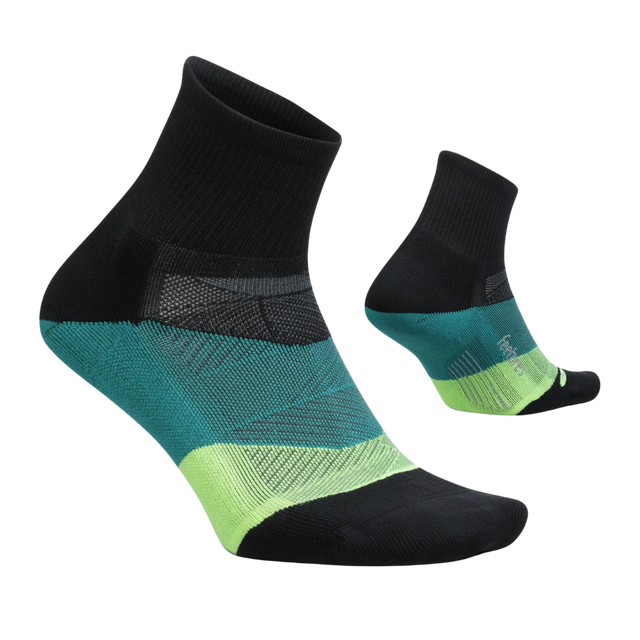 Feetures - Elite Ultra Light Cushion Quarter - Bust Out Black