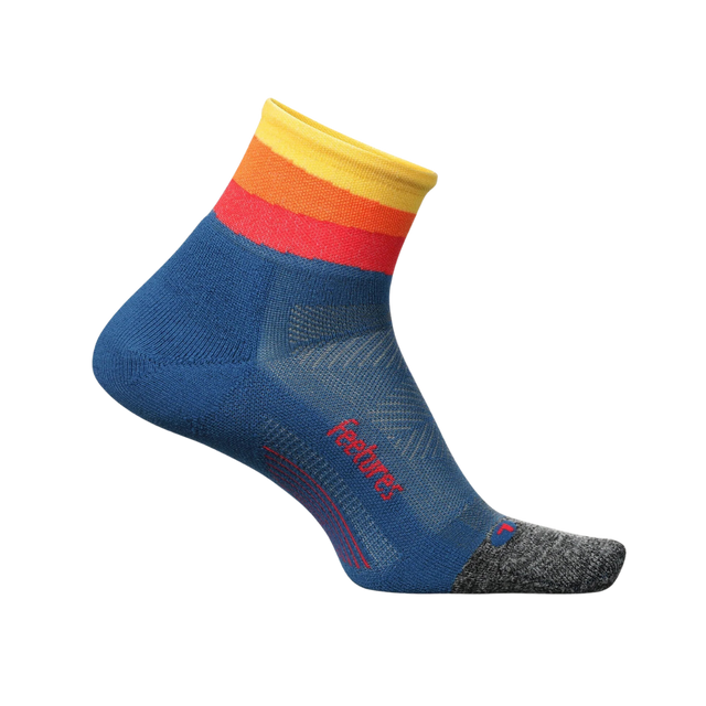 Feetures - Elite Ultra Light Cushion Quarter - Solar Ascent