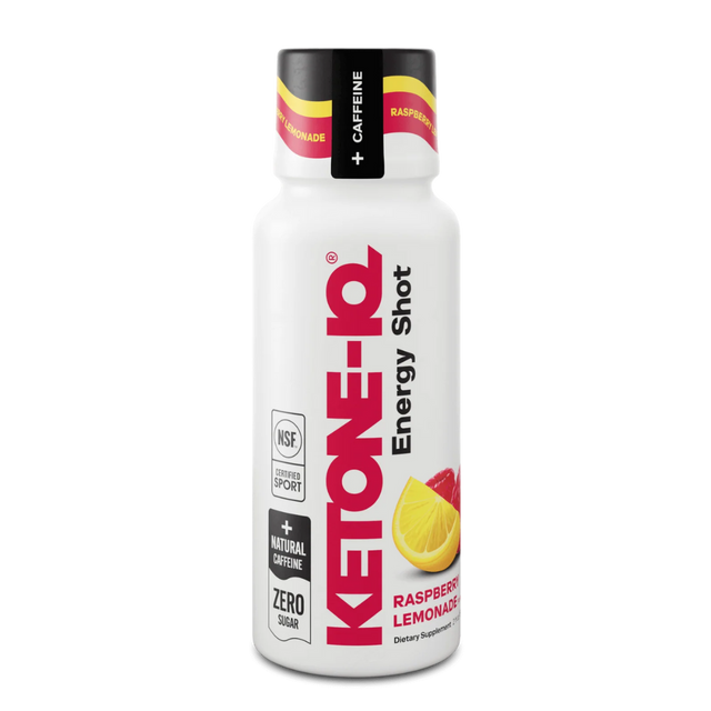 Ketone-IQ - Caffeine Shot - Raspberry Lemonade