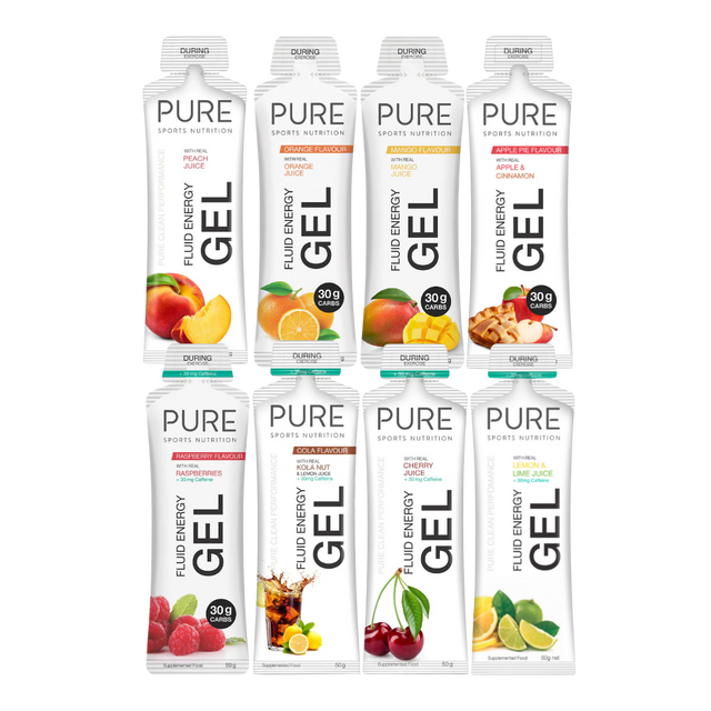PURE Sports Nutrition - Fluid Energy Gel Variety Bundle