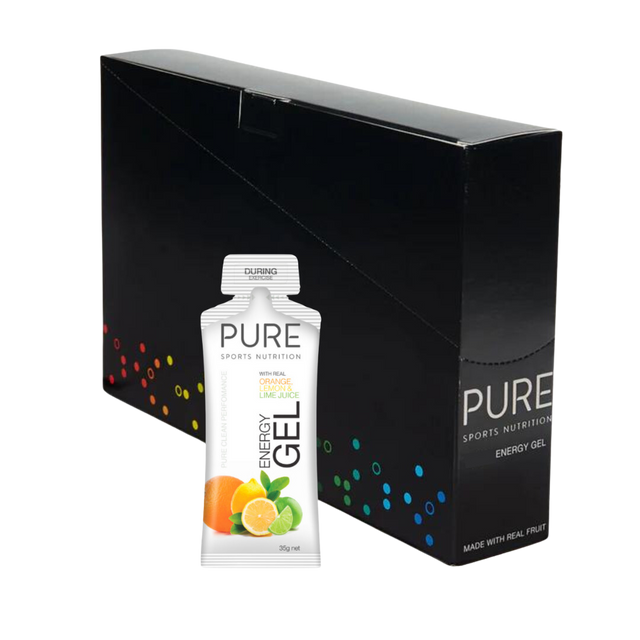 PURE Sports Nutrition - Energy Gels - Orange Lemon Lime