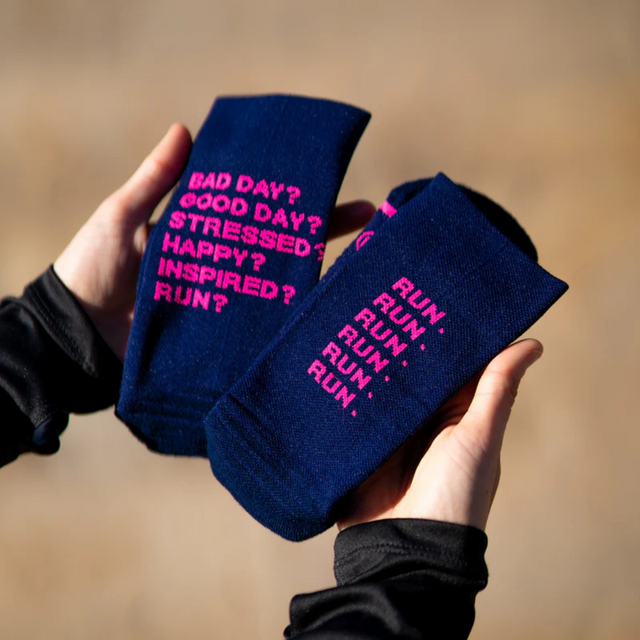 Sporcks - Running Sock - Just Run Blue