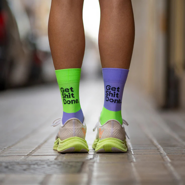 Sporcks - Running Sock - OMG Yellow