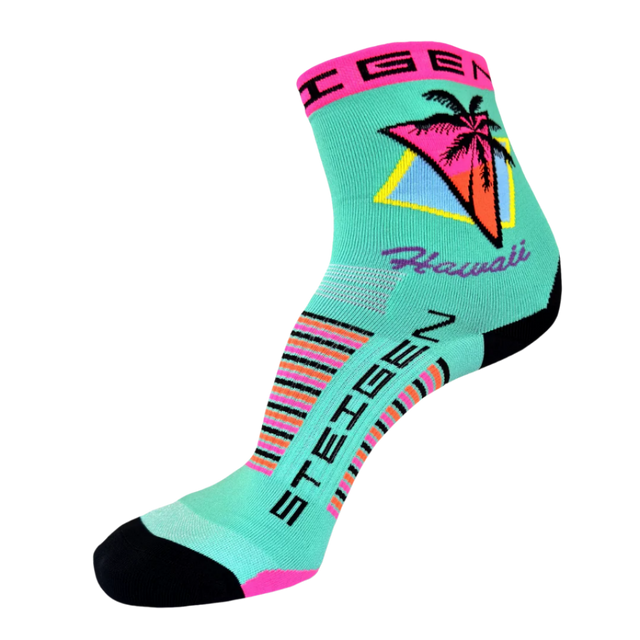 Steigen - Half Quarter Length Running Socks - Hawaii