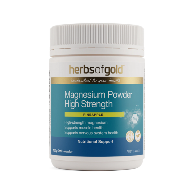 Herbs of Gold - Magnesium Powder High Strength