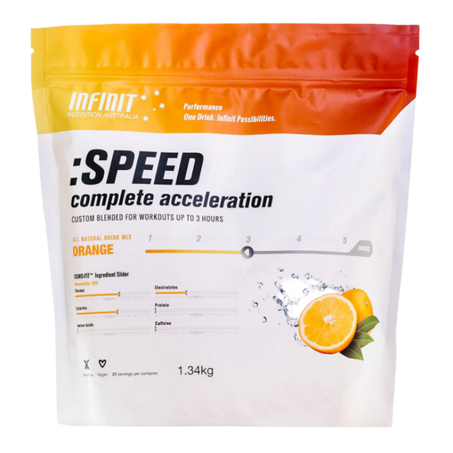 Infinit Nutrition - Speed Drink Mix Bag - Orange (1.34kg)