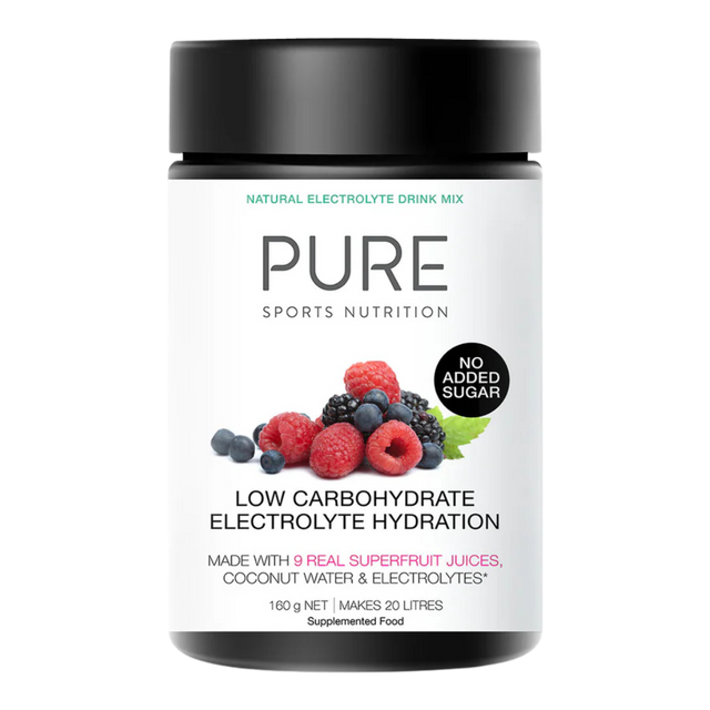 PURE Sports Nutrition - Electrolyte Hydration Low Carb - Superfruits