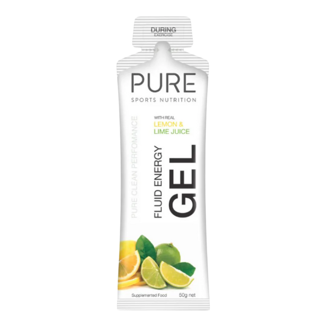 Pure Sports Nutrition - Fluid Energy Gels - Lemon Lime (50g)
