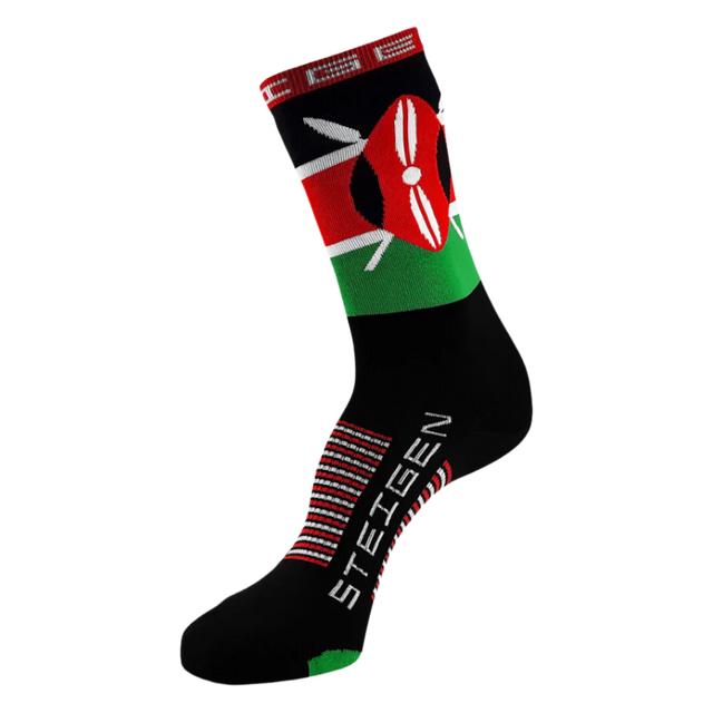 Steigen - Three Quarter Length Running Socks - Kenya