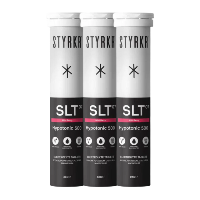 Styrkr - SLT07 Hydration Tablets - Mild Berry (500mg) - 3 Pack