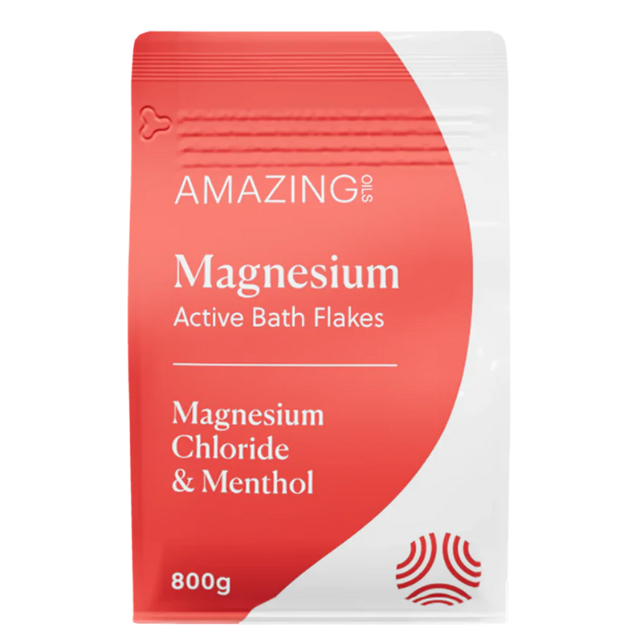 Amazing Oils Magnesium active bath flakes