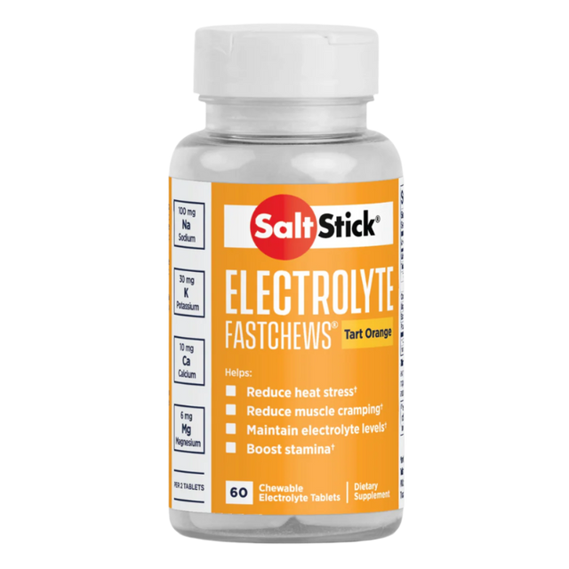 SaltStick Tart Orange Electrolyte FastChews tablets