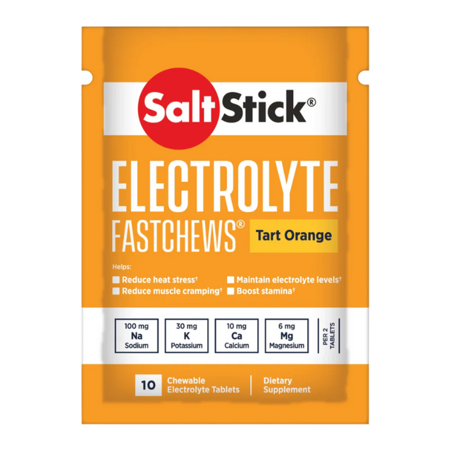 SaltStick - Electrolyte FastChews - Sachet - Tart Orange