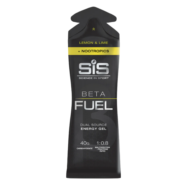 Science In Sport (SIS) - Beta Fuel Energy Gel + Nootropics - Lemon & Lime
