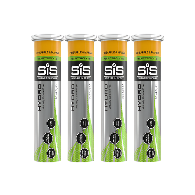 Science In Sport (SIS) - Go Hydro Tablets - Pineapple & Mango - 4 Pack