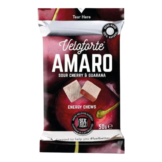 Veloforte - Energy Chews - Amaro (Sour Cherry & Guarana)