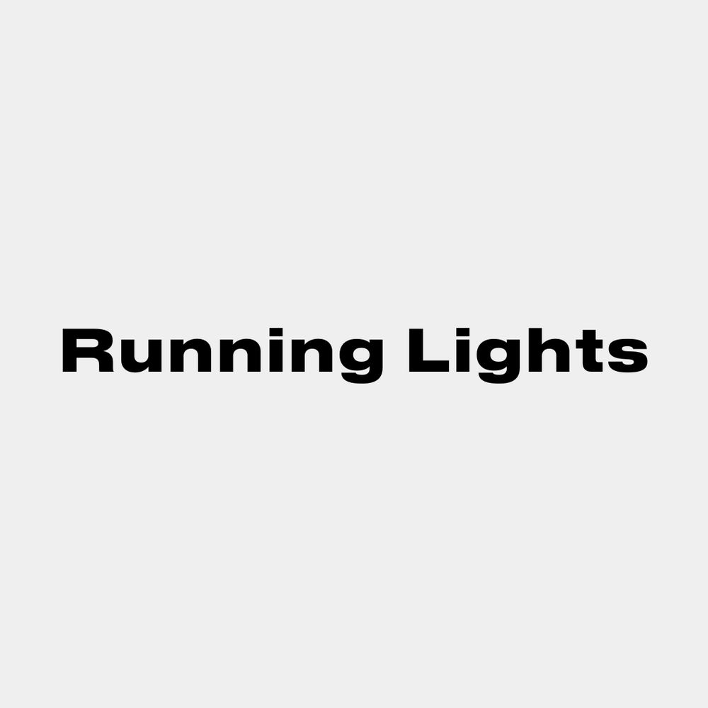 Lightweight Running Lights 