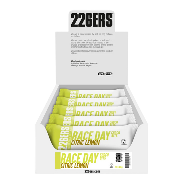 226ERS - Race Day Bar Choco Bits - Citric Lemon