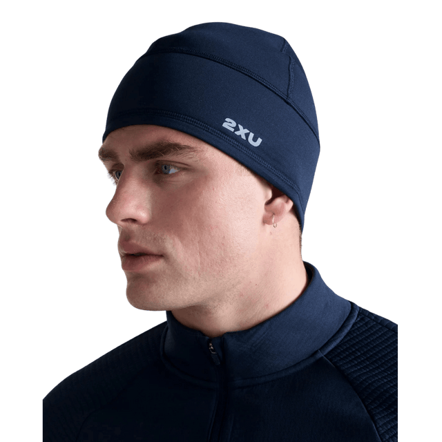 2XU - Ignition Haptic Beanie - Midnight/Silver Reflective - Aid Station