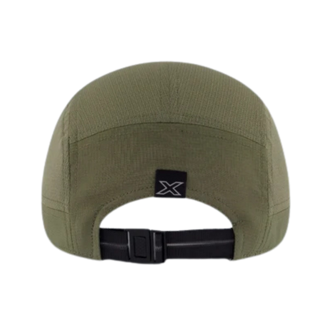 2XU-Light-Speed-Cap-HunterGreen-BlackReflective-back