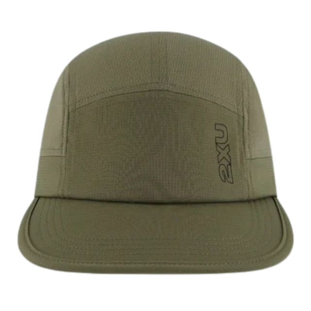 2XU-Light-Speed-Cap-HunterGreen-BlackReflective