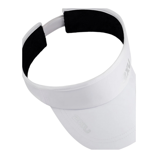 2XU-run-Visor-white-close