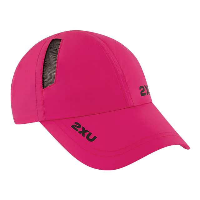 2XU - Run Cap - Fuchsia/Black (Side)