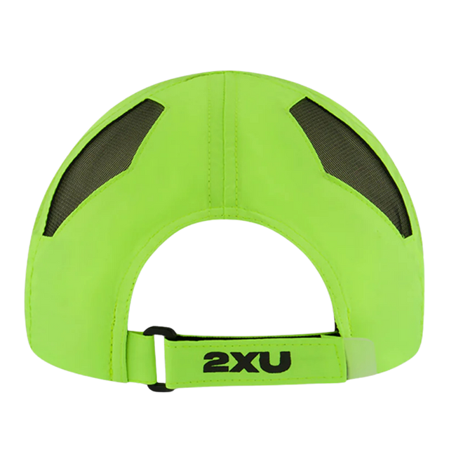 2XU - Run Cap - Volt/Black (Back)
