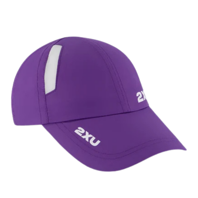 2XU-run-cap-volt-pureple-white-side