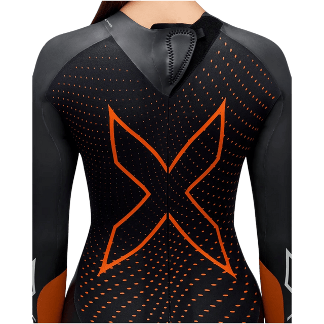 2XU - Womens Propel P:1 Wetsuit - Black/Solar Orange - Aid Station