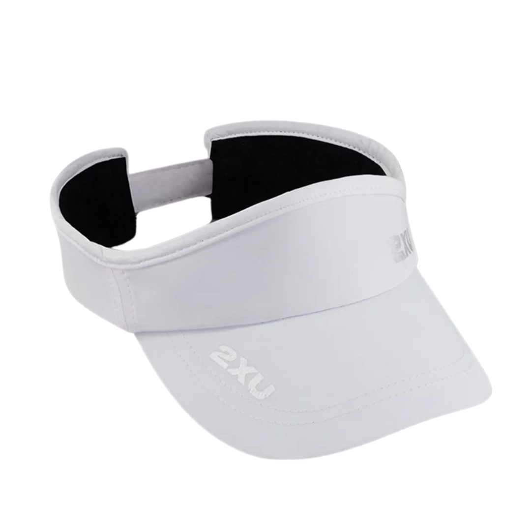 2XU - Run Visor - White/White 