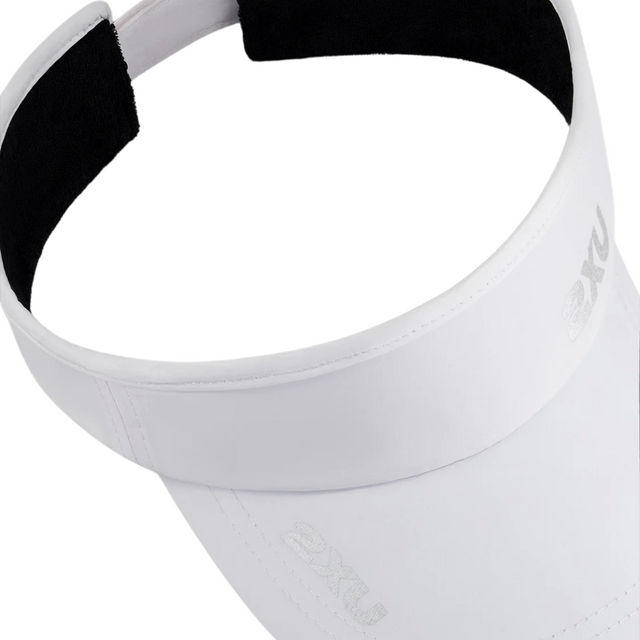 2XU - Run Visor - White/White 