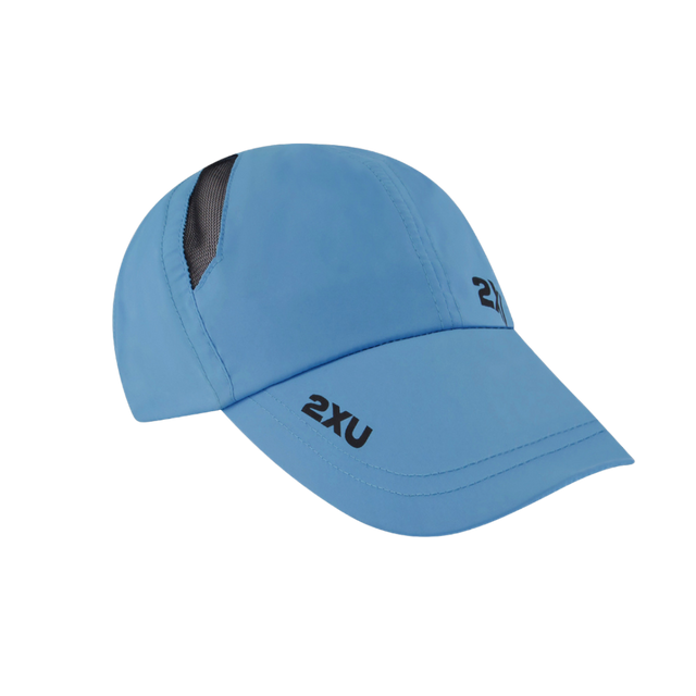 2XU - Run Cap - Azure Blue/Black