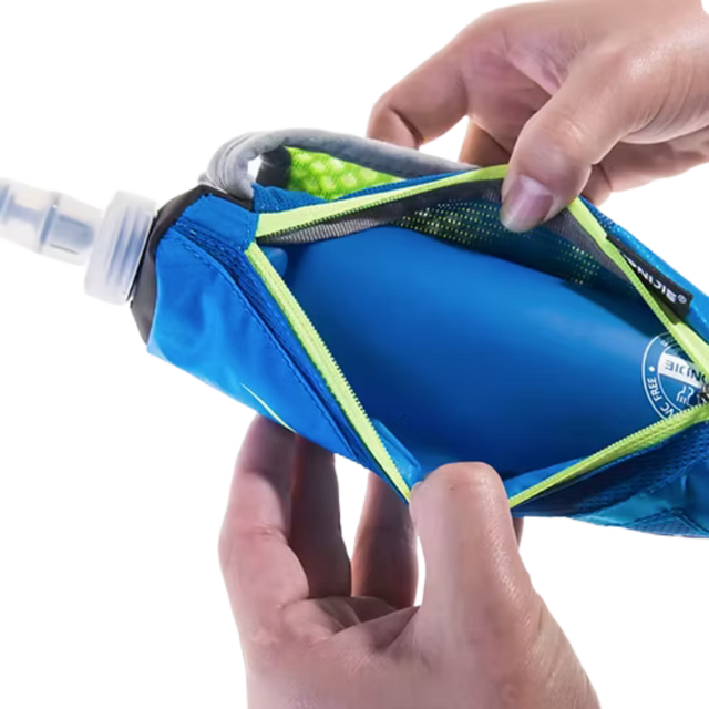 AONIJIE - Windrunner Soft Flask Holder Plus 500ml Flask - Blue - Aid Station
