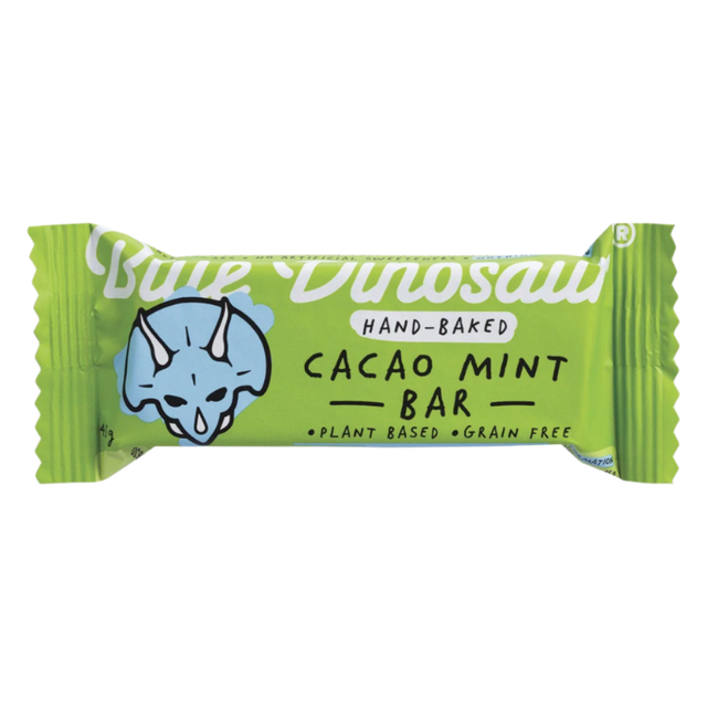 Blue Dinosaur - Hand-Baked Bar - Cacao Mint 