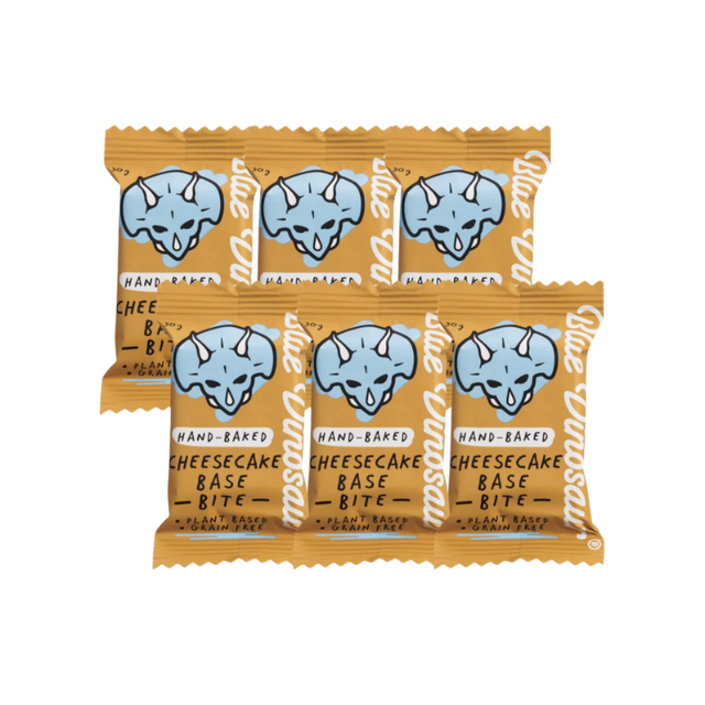 Blue Dinosaur - Hand Baked Bite - Cheesecake Base (Coming Soon) Pack of 6