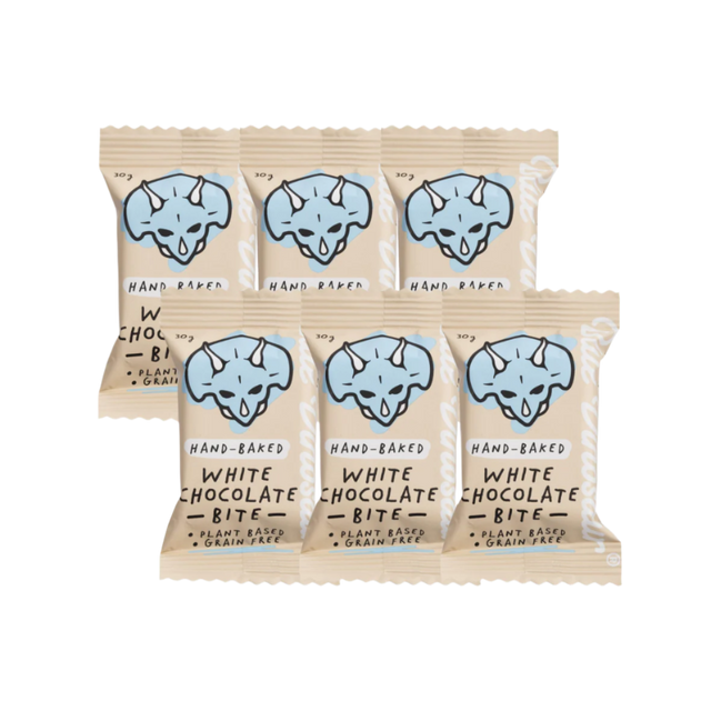 Blue Dinosaur - Hand Baked Bite - White Chocolate 