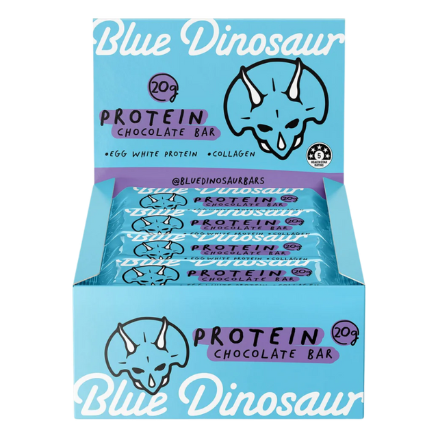 Blue Dinosaur - Protein Bar - Chocolate (Coming Soon) Boxof12