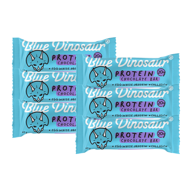 Blue Dinosaur - Protein Bar - Chocolate (Coming Soon) Packof6