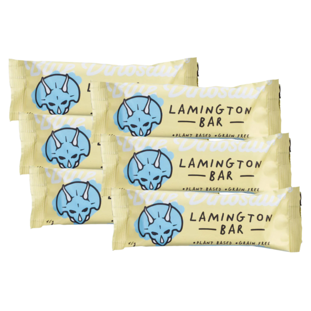 Blue Dinosaur - Snack Bar - Lamington (Coming Soon) packof6