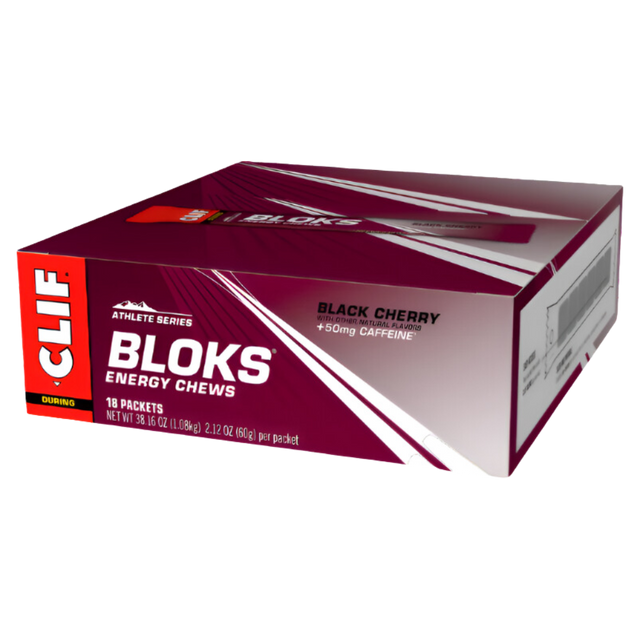 Clif Bar - Clif Bloks Energy Chews - Black Cherry (with caffeine)