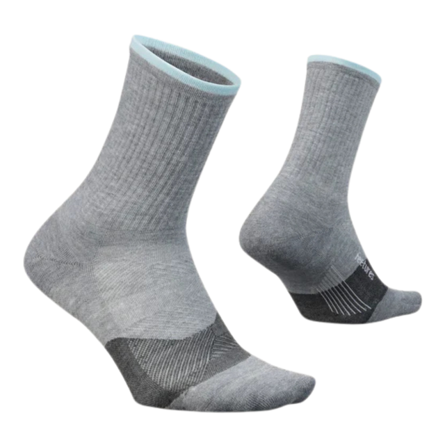 Feetures-Trail-Max-Cushion-Mini-Crew-light-gray-side