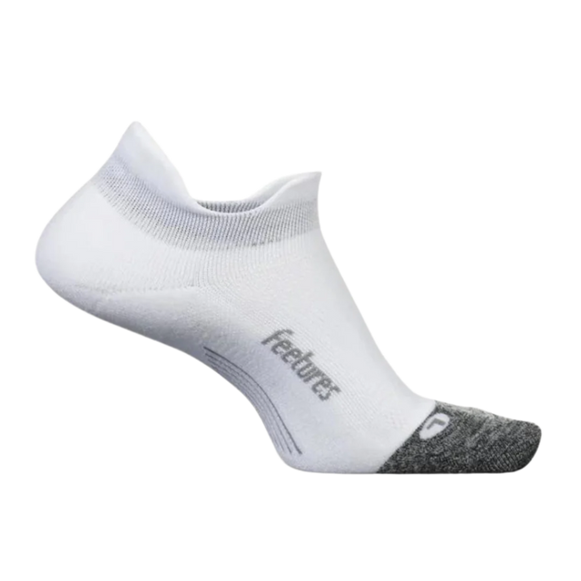 Feetures - Elite Light Cushion No-Show Tab - White