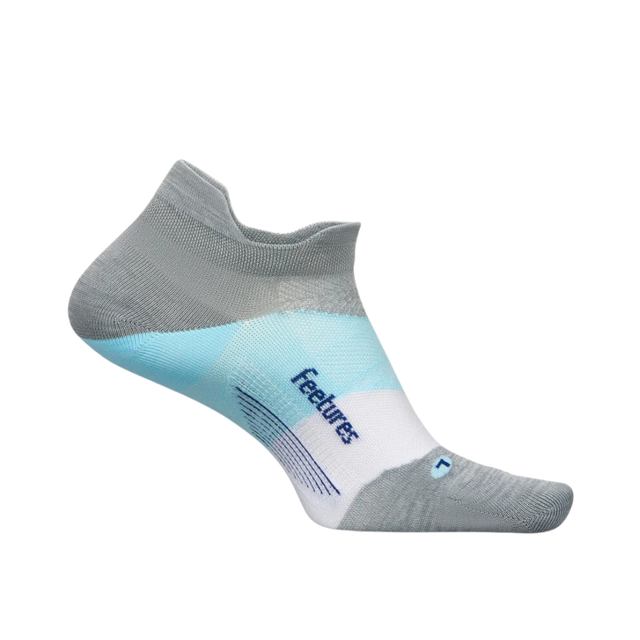 Feetures - Elite Ultra Light Cushion No-Show Tab - Gray Sky