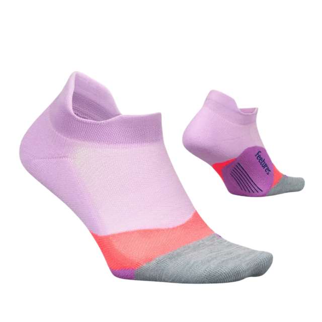 Feetures - Elite Ultra Light Cushion No-Show Tab - Orchid Sunset