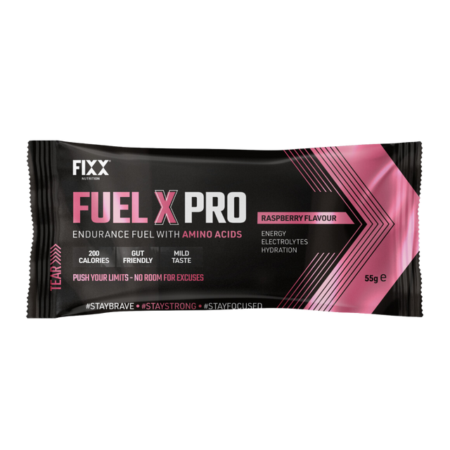 Fixx Nutrition - Fuel X Pro Endurance Fuel - Sachets - Raspberry (Coming Soon)