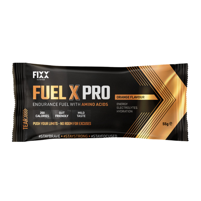 Fixx Nutrition - Fuel X Pro Endurance Fuel - Sachets - Orange (Coming Soon)